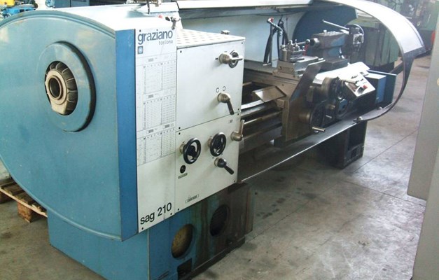 Tornio tradizionale GRAZIANO SAG 210 x 1500 USATO